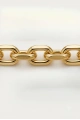 Artemis Zincir Model Gold Altın Kaplama Bileklik
