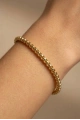 Desensiz Horus Model Gold Altın Kaplama Bileklik