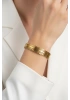 Chaac Model Gold Altın Kaplama Çelik Bileklik