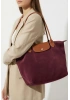 New York Model Bordo Renk Kadın Kol Çantası