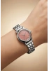 London Model Beyaz İçi Pembe Kadın Kol Saati