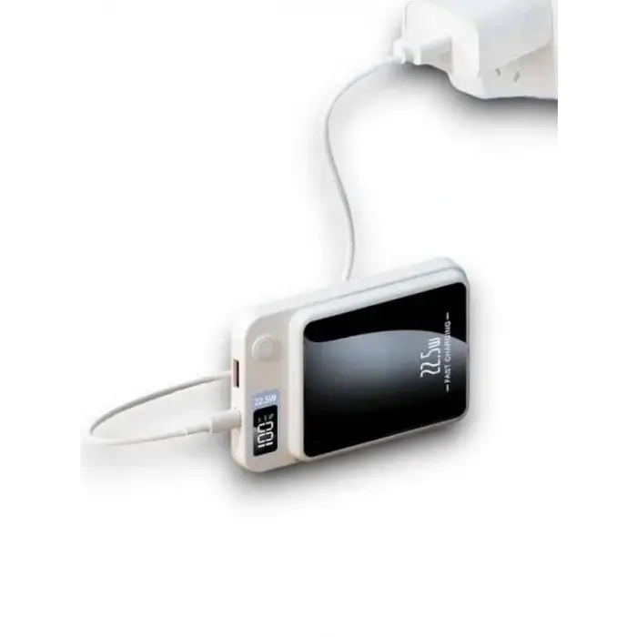 10.000 mAh Wireless Şarjlı Powerbank