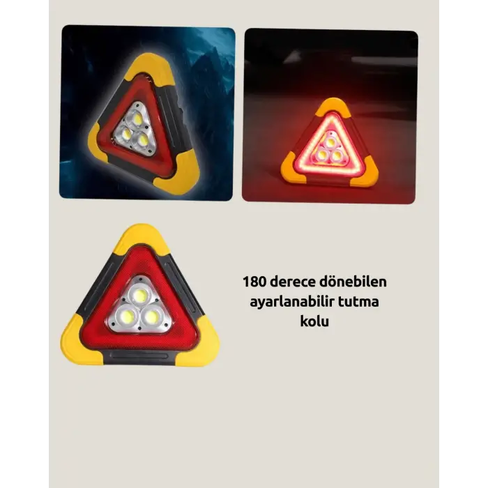 180° Döndürülebilir Asma Aparatlı Park ve İkaz Lambası