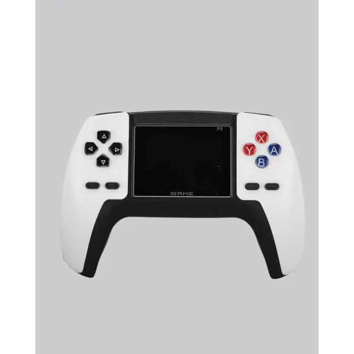 520 Klasik Oyunlu P5™ ControllerView Retro Konsol – Şarjlı,  Ergonomik Tasarım