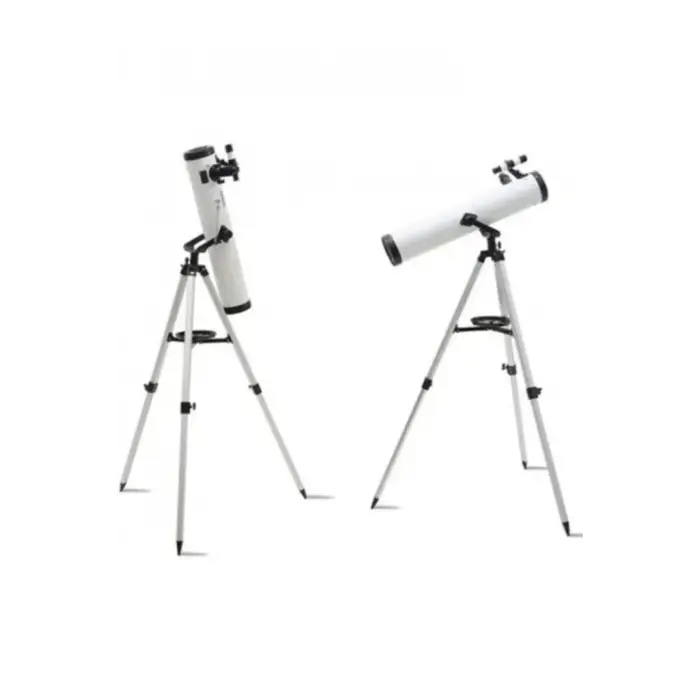76x700 Profesyonel Aynalı  Uzay Teleskopubeyaz