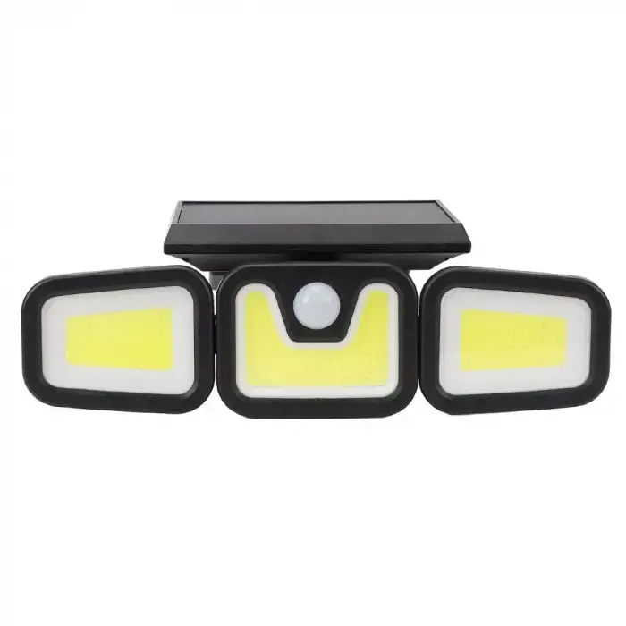 85W Güneş Enerjili Hareket Sensörlü Duvar Lambası Kutusu 2 Ünite (5047)