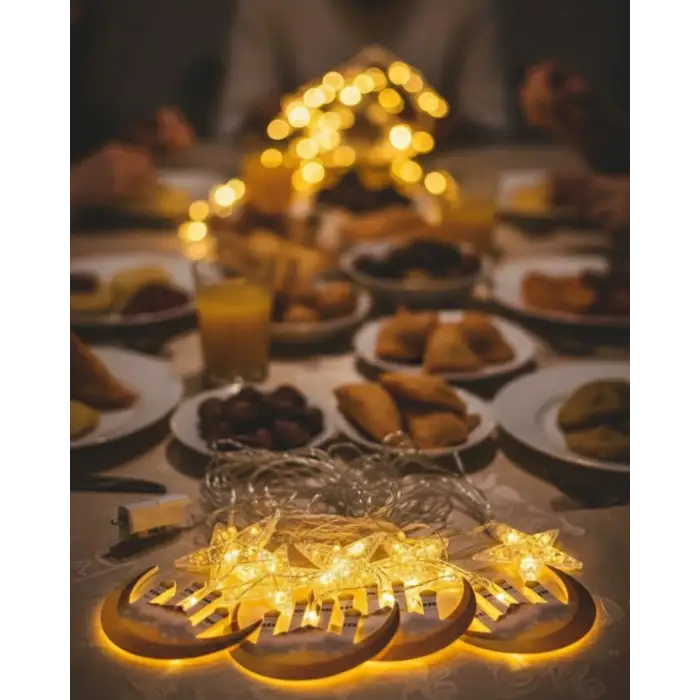 A++ Tasarruflu Ramazan Süs Işığı Pencere Perde Balkon Uyumlu