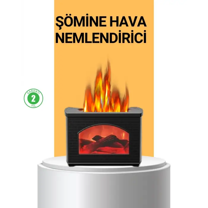 Aromaterapi Destekli Ultrasonik Nemlendirici USB Bağlantılı Sessiz Model