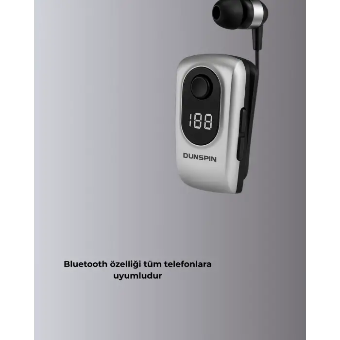 DSF 220 Kablosuz Klipsli Bluetooth Kulaklık