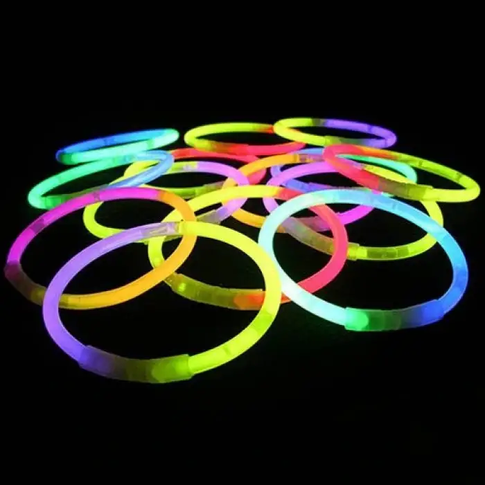 Glow Fosforlu Neon Bileklik 50 Adet (5047)