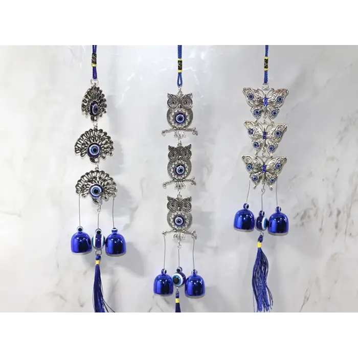 Metal Nazar Boncuğu Çan Alk3502