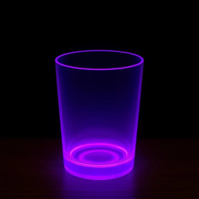 Partyglow Neon Mor Bardak 8.5 X 10.5 Cm
