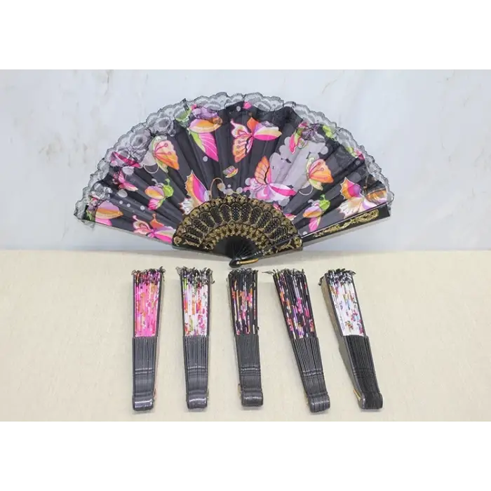 Plastik Renkli Yelpaze Alk3572