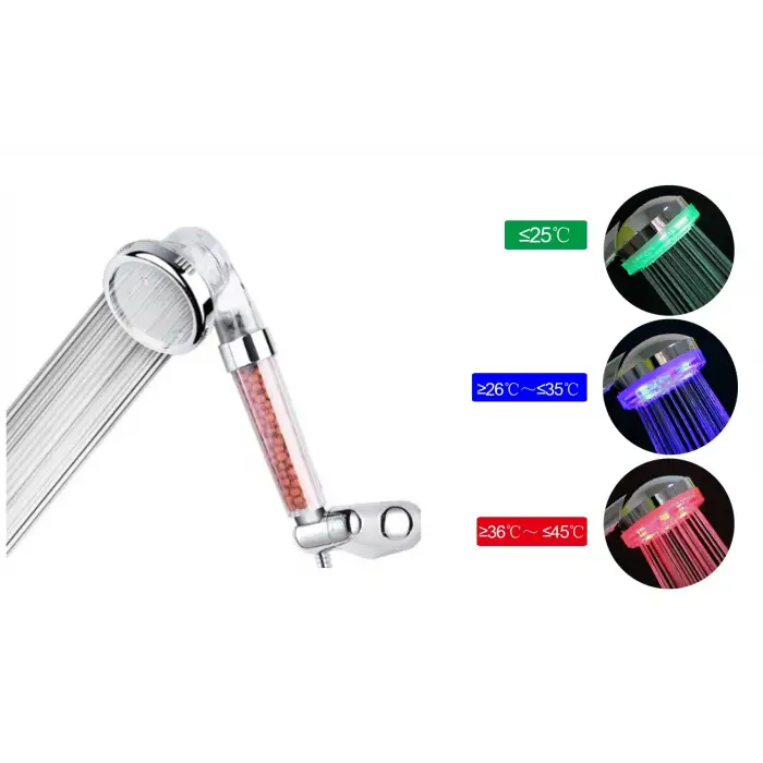 Renk Değiştiren Led Işıklı Duş Başlığı (5047)
