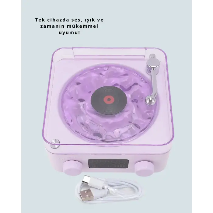 Retro Bluetooth Hoparlör MOR