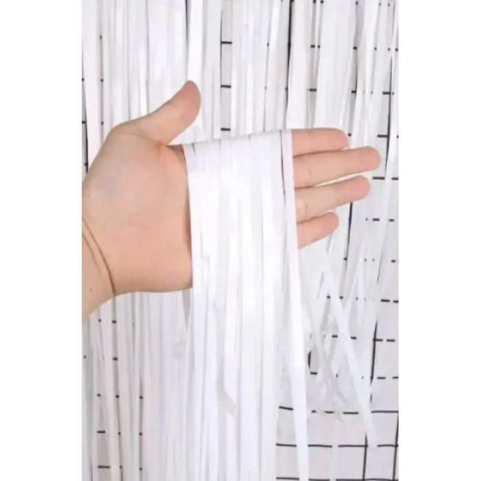 Soft Beyaz Renk Duvar ve Kapı Perdesi 90x200 cm (5047)