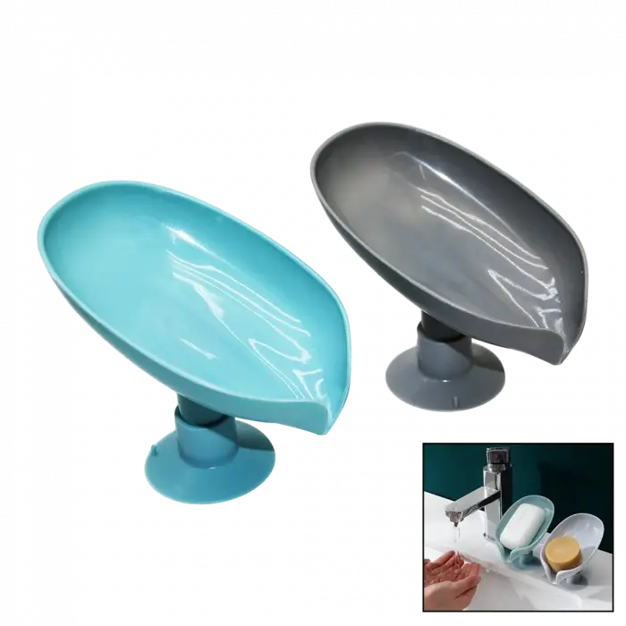 SU GİDERLİ KATI SABUNLUK VANTUZLU (5047)