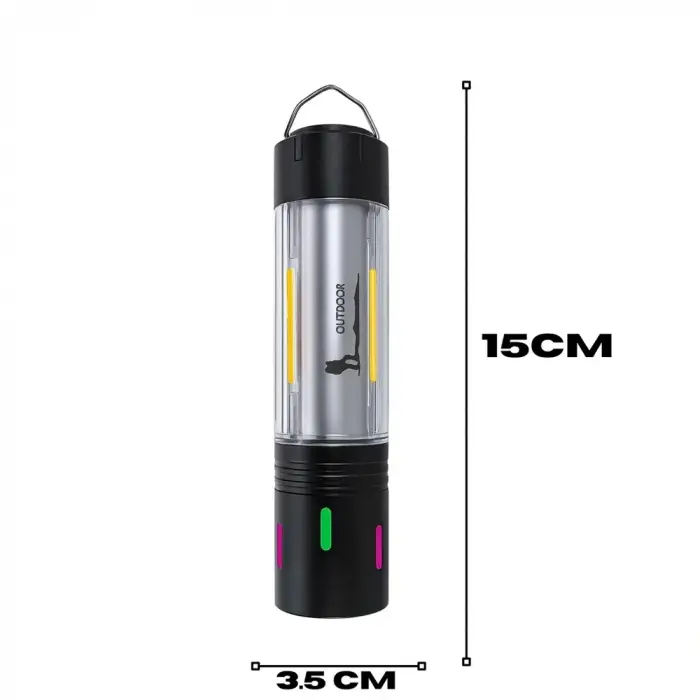 Tg Led Şarjlı Kamp Lambası Ortam Odak Aydınlatma  Wt-736