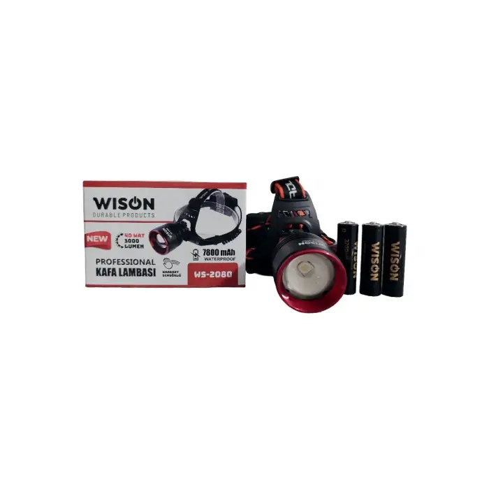 Ws-2080 Profesyonel Kafa Lambası 3000 Lümen 40 Watt (5047)