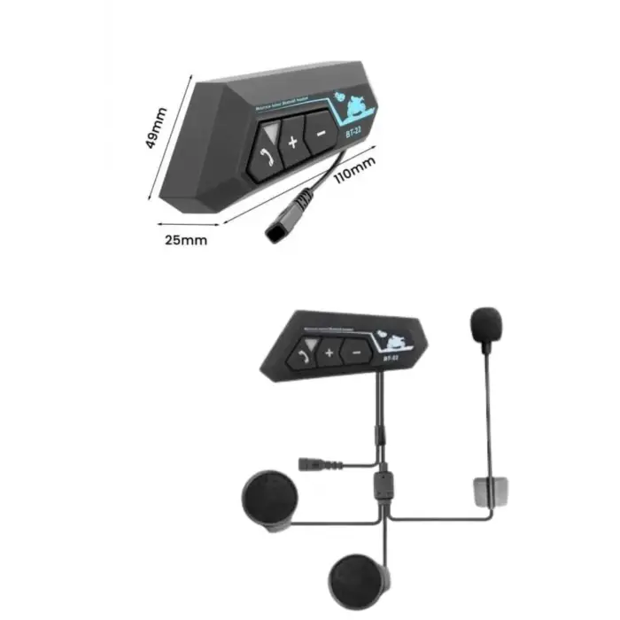 Yeni Nesil Dinleme Ve Konuşma Özellikli Intercom Kask Kulaklığı 5.0 Bluetooth