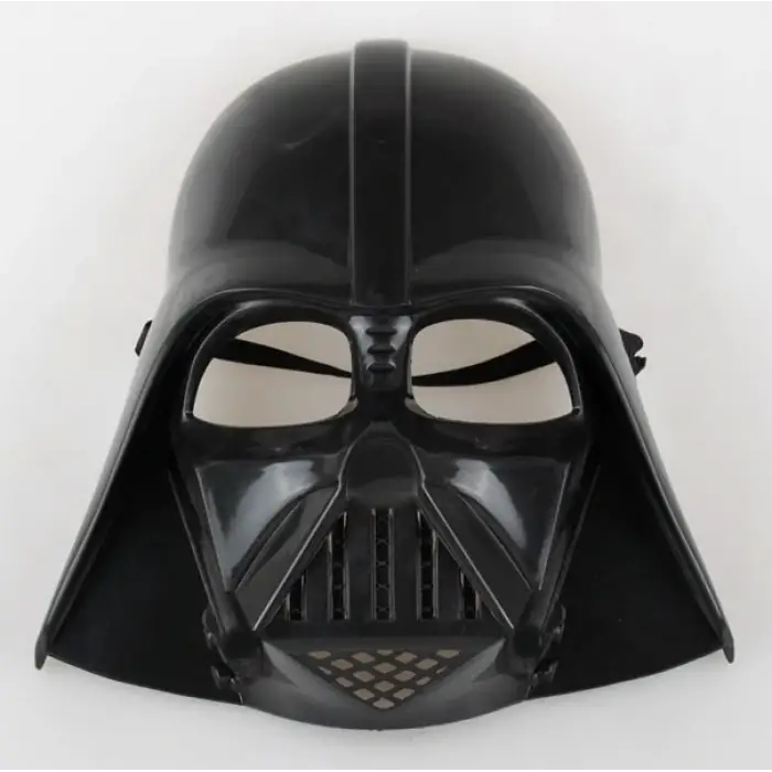 Yıldız Savaşları Star Wars Maskesi Darth Vader Maskesi Siyah Renk (5047)
