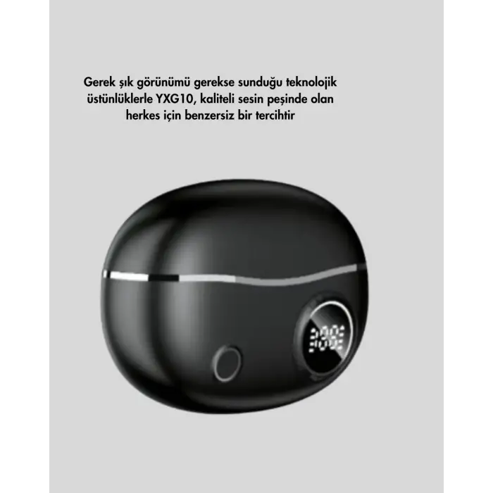 YXG10 SİYAH BLUETOOTH KULAKLIK
