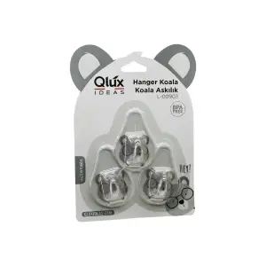 3PCS KOALA ASKI ŞEFFAF ASKI YAPIŞKANLI MONTAJ (5047)