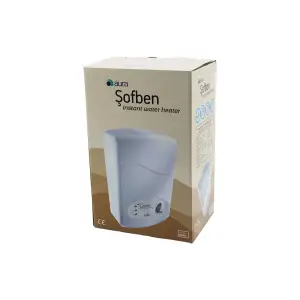 AURA MODEL-105-A6 ELEKTRİKLİ BANYO ŞOFBEN 7350W  ÇİFT TERMOSTATLI  3 KADEMELİ  TÜP REZİSTANSLI  5 EMNİYETLİ (5047)