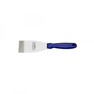 Bursa Paslanmaz Gıda Spatulası No:4, 10 Cm - Plastik Sap