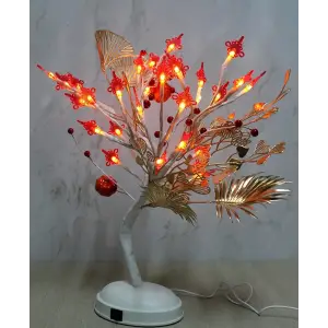 Dekoratif Ledli Çiçek Alk1729