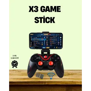 Ergonomik Tasarımlı Şarjlı Kablosuz Gamepad