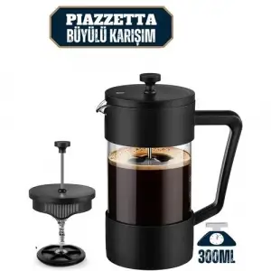 French Press 300 Ml  Piazzetta Büyülü Karışım