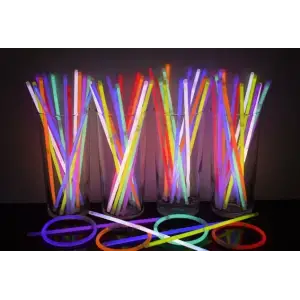 Glow Fosforlu Neon Bileklik 50 Adet (5047)
