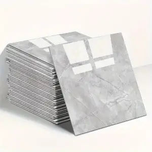 Gri Mermer Desen Duvar Sticker (30*30)