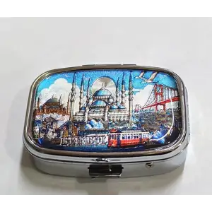 İstanbul Temalı İlaç Kutusu Alk4370