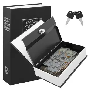 Kitap Görünümlü Metal Kasa Kumbara Tipi (5047)