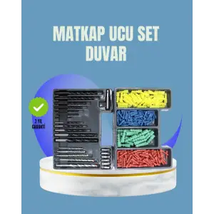 Matkap Ucu Seti Organizerli Çok Amaçlı Delme Uçları