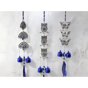 Metal Nazar Boncuğu Çan Alk3502