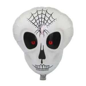 Örümcek Ağ Desenli İskelet Folyo Balon (5047)