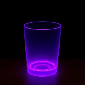 Partyglow Neon Mor Bardak 8.5 X 10.5 Cm