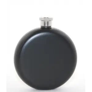 Paslanmaz Çelik Yuvarlak 5 Oz Tekli Matara Alk2678