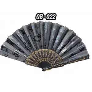 Plastik Kumaş Yelpaze 12li Ob-022