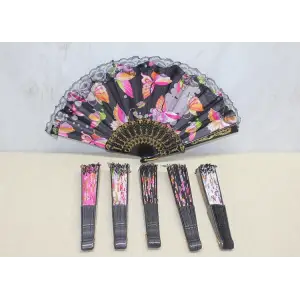 Plastik Renkli Yelpaze Alk3572