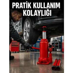 Sağlam Taban Yapılı Güvenilir Hidrolik Şişe Kriko