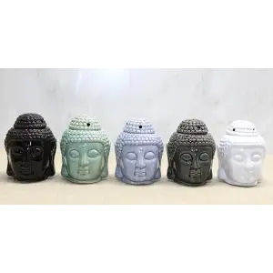 Seramik Buda Büstü Buhurdanlık Alk4446