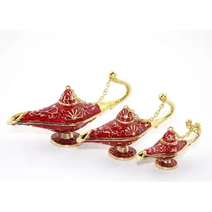 Swaroski Taşlı 3lü Alaaddin Lambası Alk1923