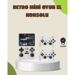 Taşınabilir El Konsolu Kablosuz Gamepadli