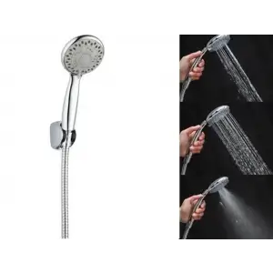 Terapi Etkili 3 Fonksiyonlu Duş Başlığı Seti (5047)