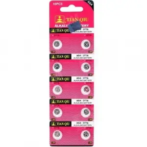 TıanQıu Ag4 Lr626/377 Alkalin 10lu Düğme Pil