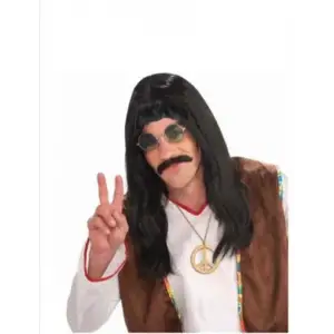 Uzun Barış Manço Peruğu ve Bıyığı (5047)